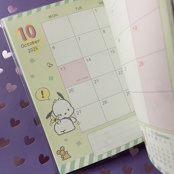 Pochacco 2025 Datebook - Picture 5 of 8